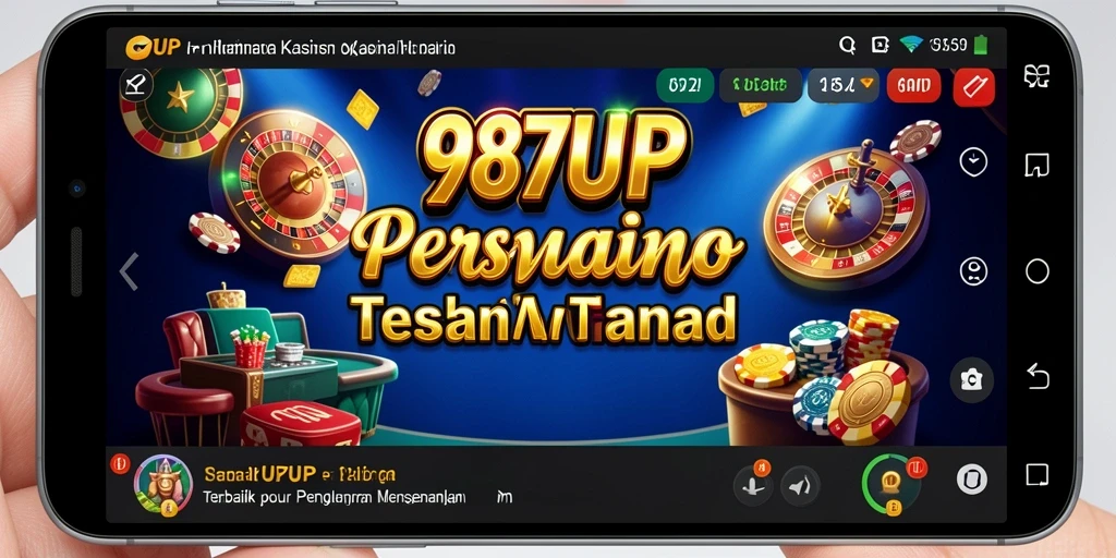 Tampilan permainan kasino yang mengasyikkan di 987UP.