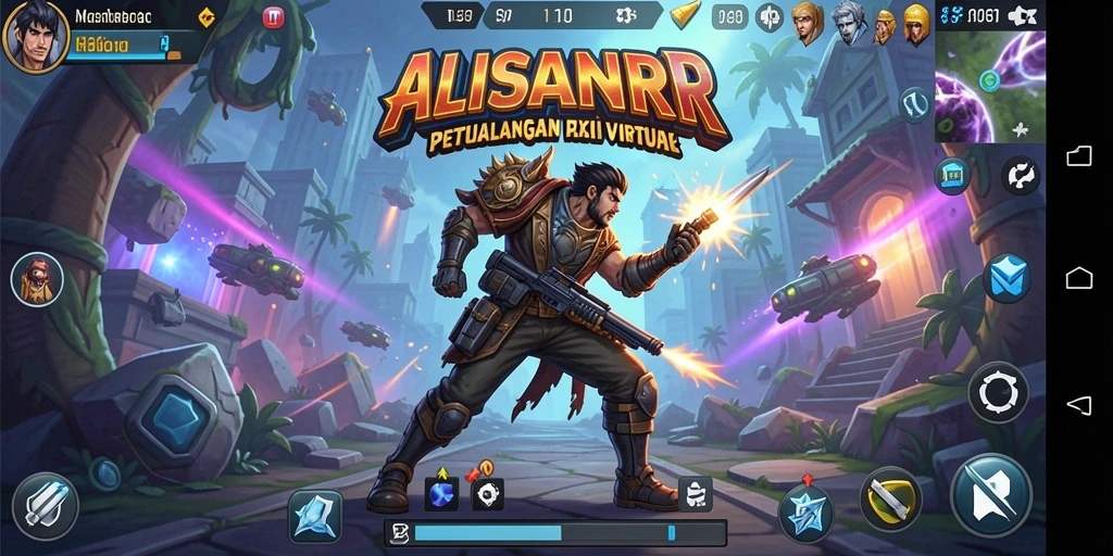 Tangkapan layar <strong>ALISANRP</strong> memperlihatkan aksi seru dalam pertarungan yang mendebarkan.