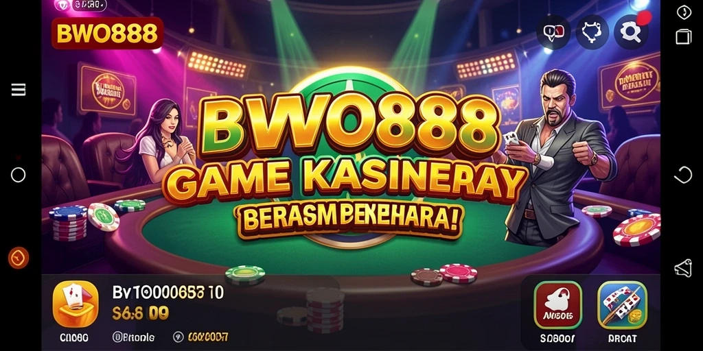 Screenshot BWO888 menampilkan gameplay Kasino yang seru dan interaktif.