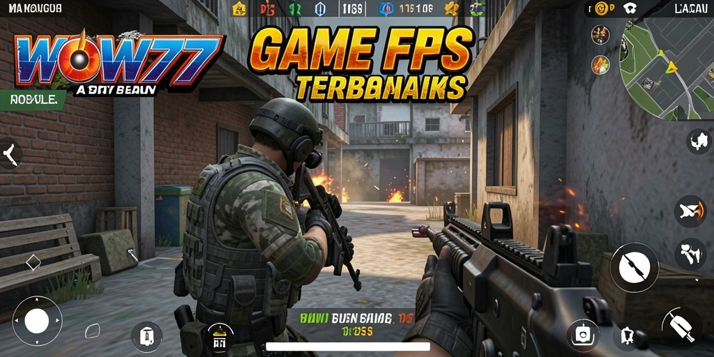 Tampilan utama gameplay WOW77 yang intens dan menegangkan.
